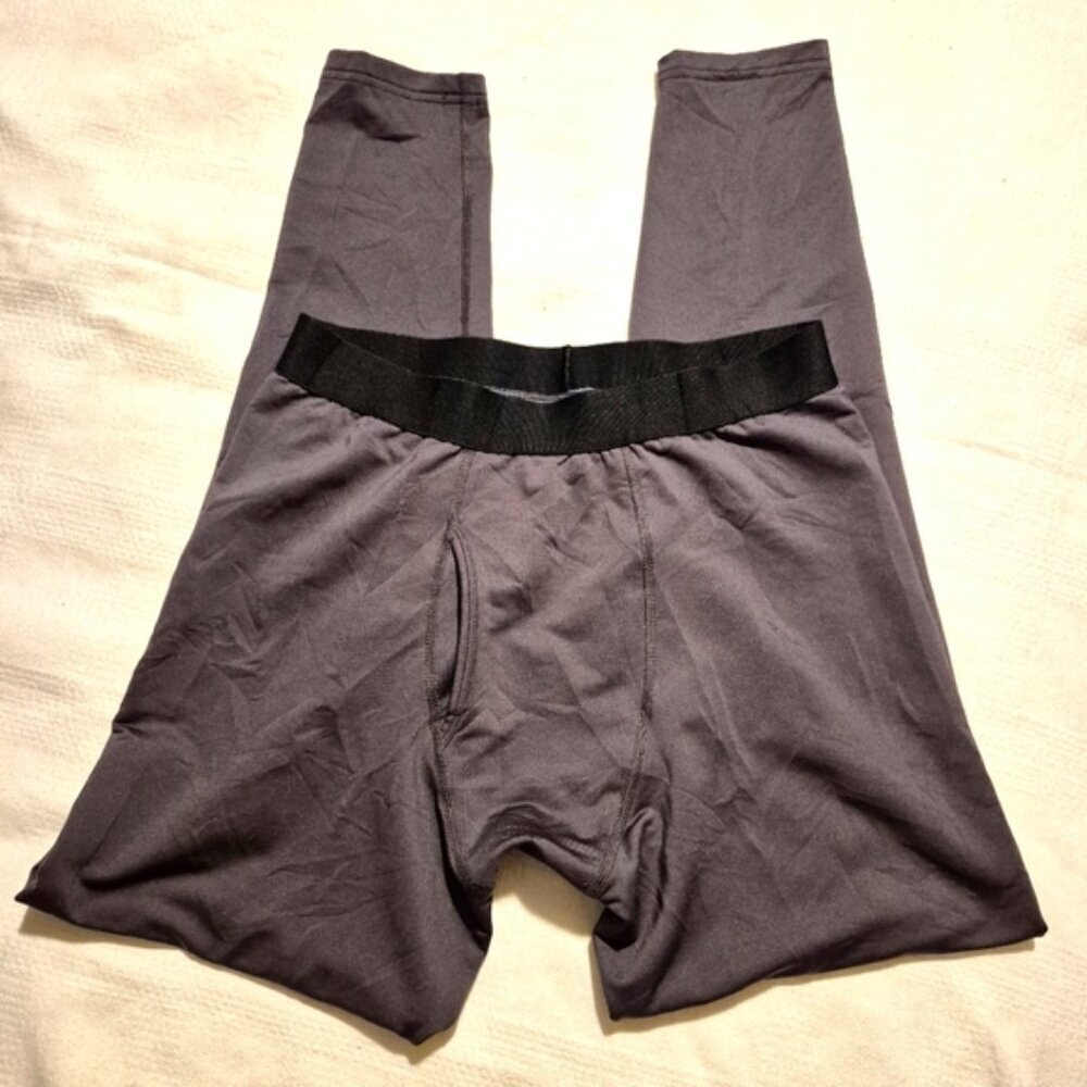 Champion Performance baselayer men's size Large dark gray pants underwear VGUC - Picture 2 of 6